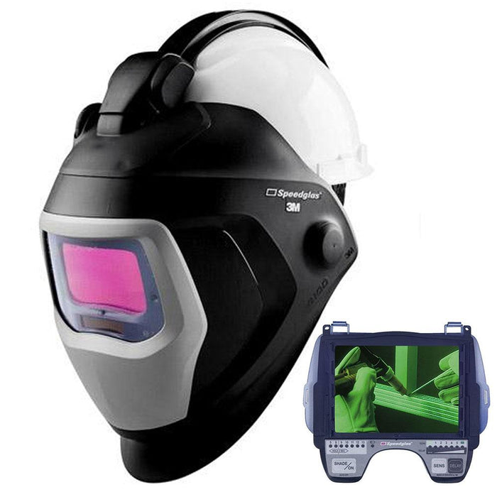 3M™ Speedglas™ 9100 QR Welding Helmet, Filter & Safety Helmet - 583615 ...